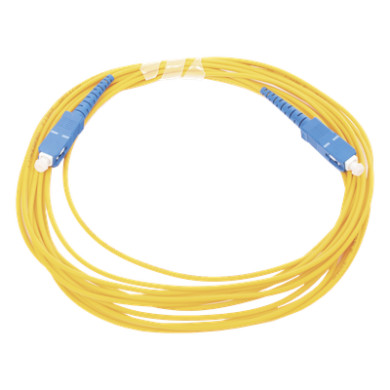 Jumper de Fibra Óptica / SC/UPC a SC/UPC / Monomodo OS2 / Simplex / 5 