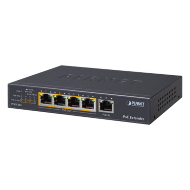 Extensor PoE / 65W Ultra PoE / 4 Puertos Gigabit / 200 m / 656 ft / 10