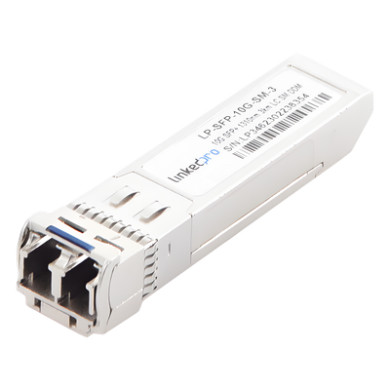 Transceptor SFP+ / 10 Gbps / Monomodo 1310 nm / Alcance 3 km (1.86 mi)