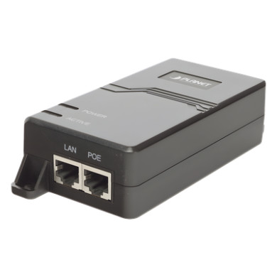 Inyector PoE / 802.3bt 60W / 4-Pares UTP / Gigabit 10/100/1000 Mbps / 