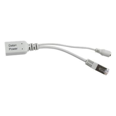 Inyector PoE Pasivo / 10-100Mbps / Voltaje 10-28VDC / Fast Ethernet