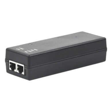 Inyector PoE Gigabit / 56Vcc / 30W / Eficiencia Nivel V / Protección C