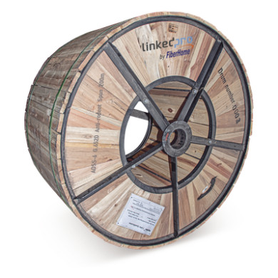 Cable de Fibra Óptica ADSS / Monomodo G.652D / 6 Hilos / Armadura Anti