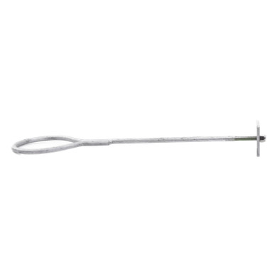 Ancla de Pared o Losa / Argolla 1/2' / Galvanizado por Inmersión / 64.