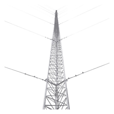 Torre Arriostrada de Piso / 30 m (98.4 ft) / Galvanizada por Inmersión