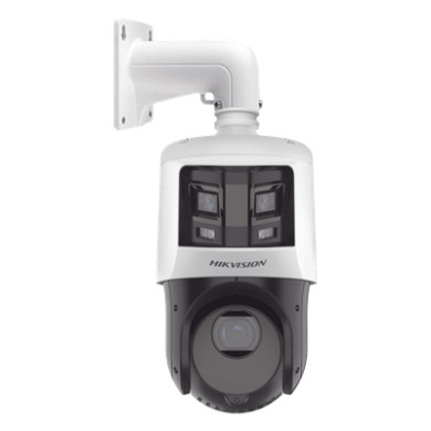 PTZ IP TandemVu / 4 Megapixel PTZ + 6 Megapixel Panorámica / Zoom Ópti