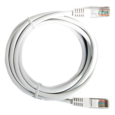 Cable de Parcheo UTP Cat5e / 0.5 Metros (1.64 Pies) / 100 Ohms / Blanc
