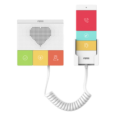 Intercomunicador SIP / Wi-Fi Dual Band / 6 Botones Antibacteriales / I