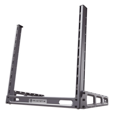 Rack de Escritorio 19" / 10U / Aluminio Ligero / Ángulo Ajustable / Me