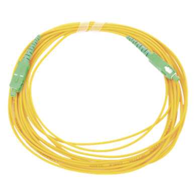 Jumper de Fibra Óptica / SC/APC a SC/APC / Monomodo OS2 / Simplex / 5 