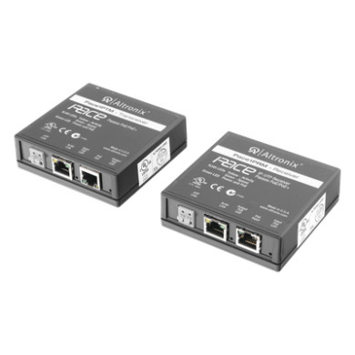 Kit Extensor IP y PoE / UTP CAT5E / 500 m (1640 ft) / 100 Mbps Full Du