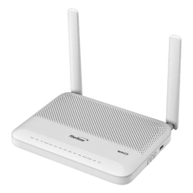 ONU GPON / Wi-Fi 6 1800 Mbps / 4 Puertos Gigabit / 1 POTS / 1 CATV RF 