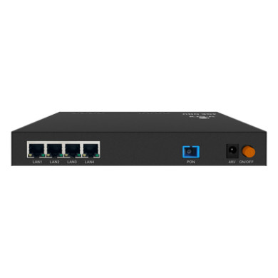 ONU Dual EPON/GPON / 4 Puertos PoE 802.3af/at Gigabit / 1 Puerto SC/UP