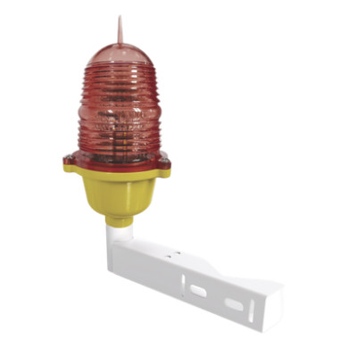 Luz de Obstrucción LED / Color Rojo / Luz Fija / 32 cd / IP66 / 75-220