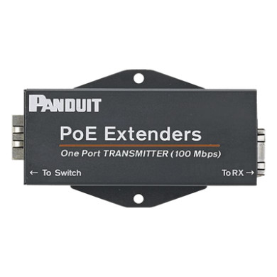 Extensor PoE/PoE+ / 610 m (2000 ft) / 10/100 Mbps / Cat5e/Cat6 / -40°C