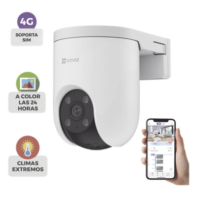 Cámara PT IP / 3 Megapixel / 4G Multicarrier / Giro 350° / Inclinación