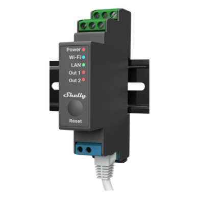 Relevador Inteligente / 2 Canales / 16A por Canal / Wi-Fi, Bluetooth y