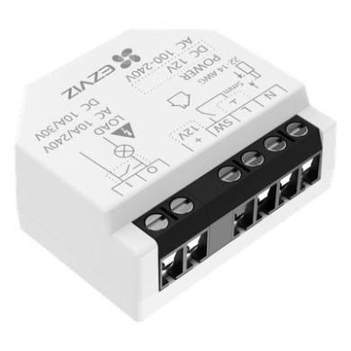 Relé Inteligente Wi-Fi / 16A 250VAC / Wi-Fi 6 y BLE / Alcance 200 m (6