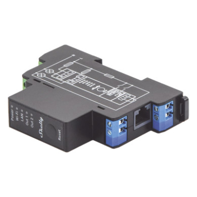 Relevador Inteligente / 2 Canales / 16 A por Canal / Wi-Fi 2.4 GHz / B
