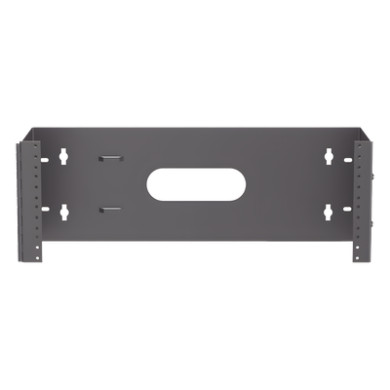 Rack Abierto de Pared con Bisagras / 4 UR / 19 in / Profundidad 159 mm