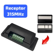 Receptor 315MHz Para Hasta 10 Controles Merik - Liftmaster - Chamberlain
