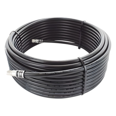 Jumper Coaxial / Tipo RG58 / 29 m (95.14 ft) / Conectores BNC Macho / 