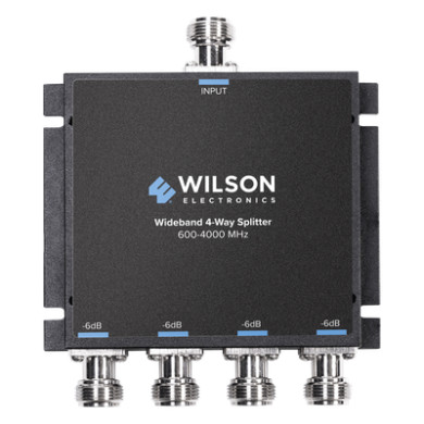 Divisor de potencia / 4 salidas / 50 Ohm / 600-4000 MHz / N-Hembra / -