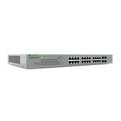 Switch PoE+ WebSmart / 24 puertos RJ45 Gigabit + 4 SFP / 56 Gbps / 185
