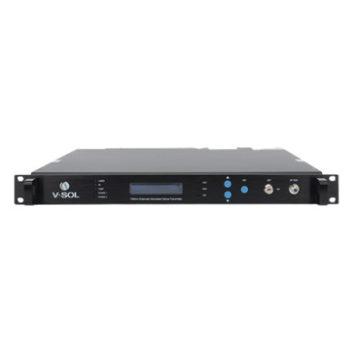 Transmisor Óptico / 1550 nm / Modulación Externa / 2 Salidas 9 dBm / D