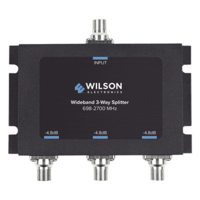 Divisor de Potencia RF / 3 Vías / 75 Ohm / 698-2700 MHz / 4.8 dB Pérdi