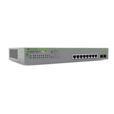 Switch PoE+ Gigabit WebSmart / 10 Puertos 10/100/1000 Mbps / 2 SFP Com