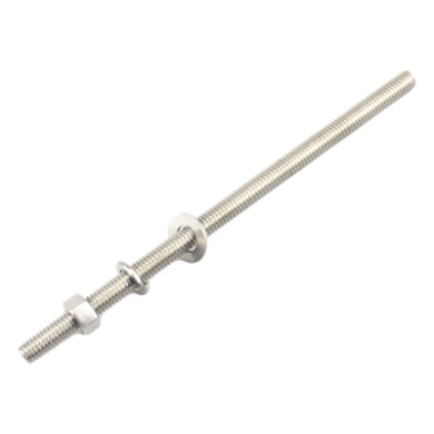 Kit de Varillas Roscadas / Acero Inoxidable 304 / 3/8-16 UNC x 8 in (2