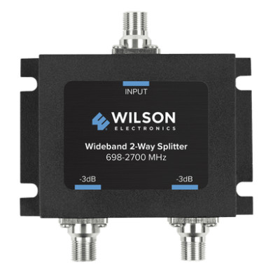 Divisor de Potencia Coaxial 2 Vías / 698-2700 MHz / 75 Ohm / Pérdida p