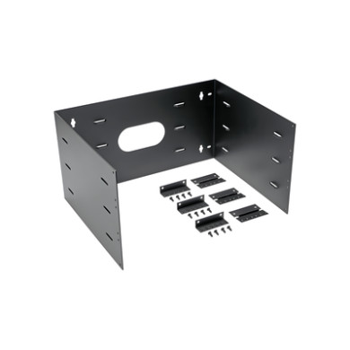 Rack Abierto de Pared con Bisagras / 6 UR / 19 in / Profundidad 401 mm