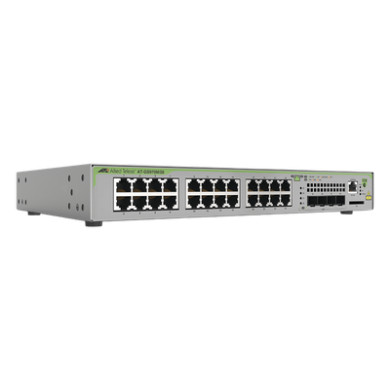 Switch Administrable Capa 3 / 24 Puertos 10/100/1000 Mbps / 4 SFP Giga