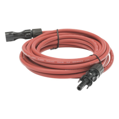 Cable Fotovoltaico / 2.5 m (8.2 ft) / 10 AWG / MC4-M Ambos Extremos / 
