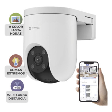 Cámara PT IP / 4K 8 Megapixel / Wi-Fi / Visión Nocturna a Color 0.5 lu