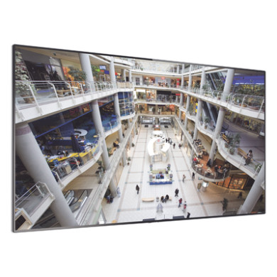 Pantalla LCD de 55" / Full HD 1080p / Bisel 3.5mm / Brillo 500 cd/m² /