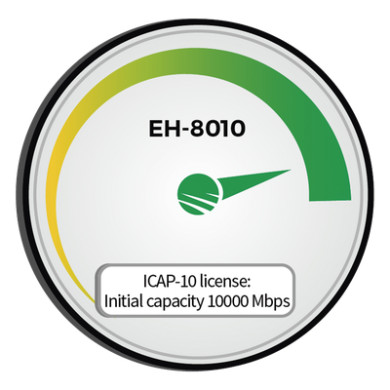 Módulo de capacidad / 10,000 Mbps (10 Gbps) / Compatible EH-8010 / Ban