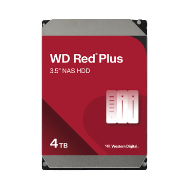 Disco Duro NAS / 4 TB / CMR / SATA 6 Gb/s / NASware 3.0 / 180 TB/año /