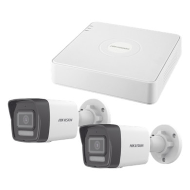 Kit de Videovigilancia IP / 2 Megapixel / NVR 4 Canales con 4 Puertos 