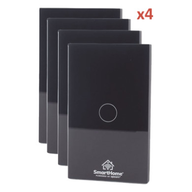 Kit de Apagadores Inteligentes WiFi / 3 Circuitos Independientes / 2.4