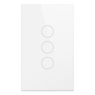 Interruptor Inteligente Wi-Fi / 3 Circuitos / 100V-250V / 2.4 GHz / Co