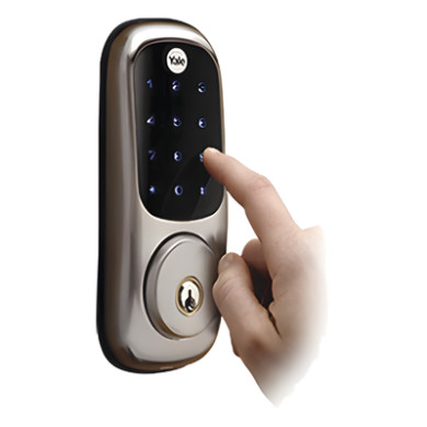 Cerradura electrónica / Teclado táctil y llave mecánica / 250 usuarios