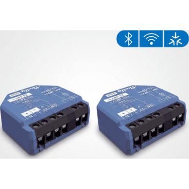 Relevador Inteligente Wi-Fi / 16A / Contacto Seco / 110-230V AC / 12-4