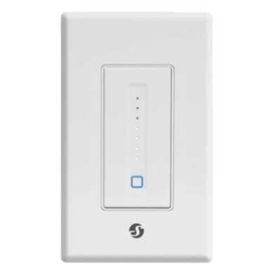 Interruptor Atenuable de Pared / Wi-Fi 2.4 GHz / 400 W Incandescente /