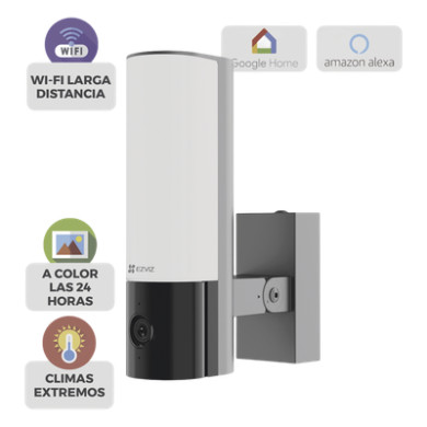 Cámara IP Bala / 4 Megapixel / Wi-Fi 2.4 GHz / IR 10 m (32.8 ft) / Luz