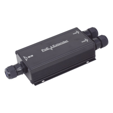Extensor PoE Gigabit / Alcance 200 m (656.2 ft) / IP66 / 60 W Total / 