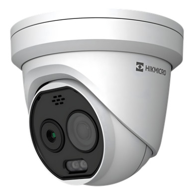 Cámara Turret IP Bi-Espectral / Térmica 160×120 / Óptica 5 MP / -20°C 
