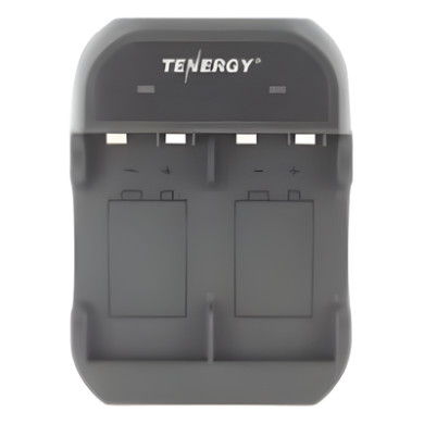 Cargador de Baterías / 2 Bahías / Ni-MH 9V / Indicadores LED / Protecc